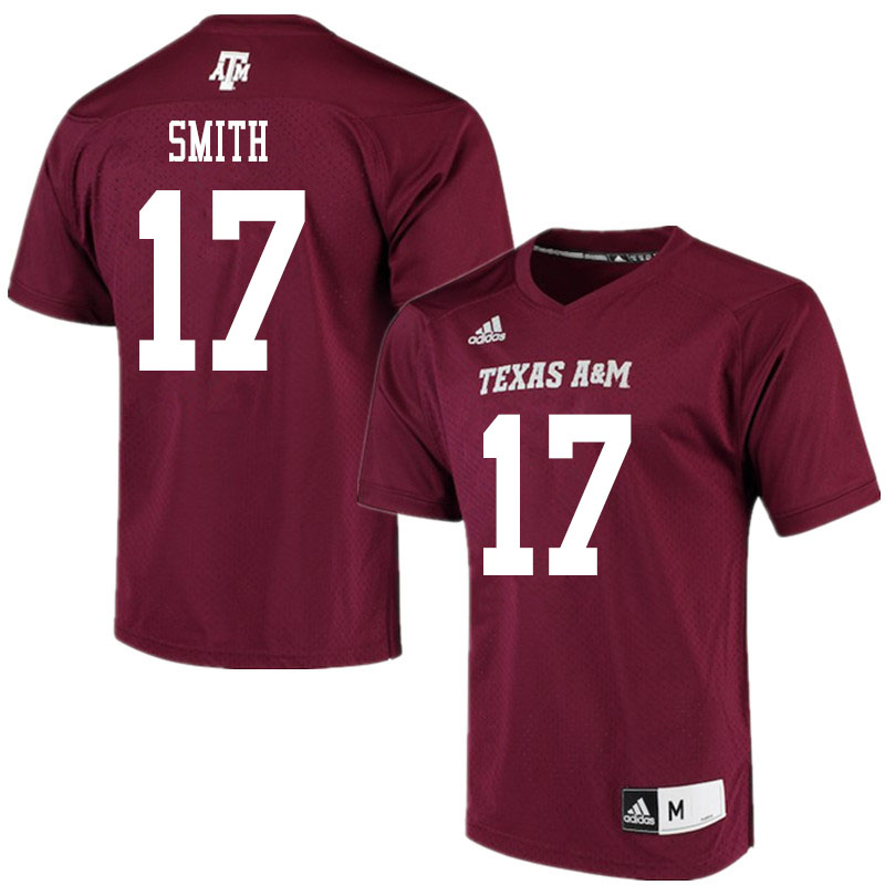 Men #17 Ainias Smith Texas A&M Aggies College Football Jerseys Sale-Alternate
